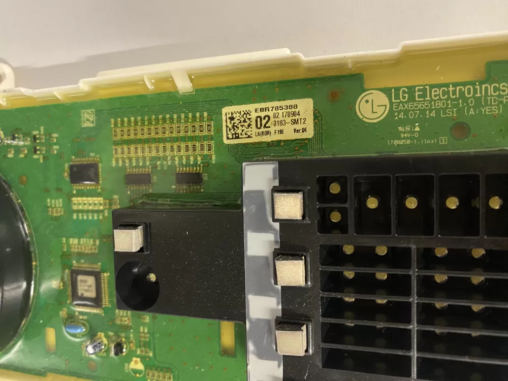 LG EBR78538802 Washer Display Control Board UI AZ226397 | BKV609