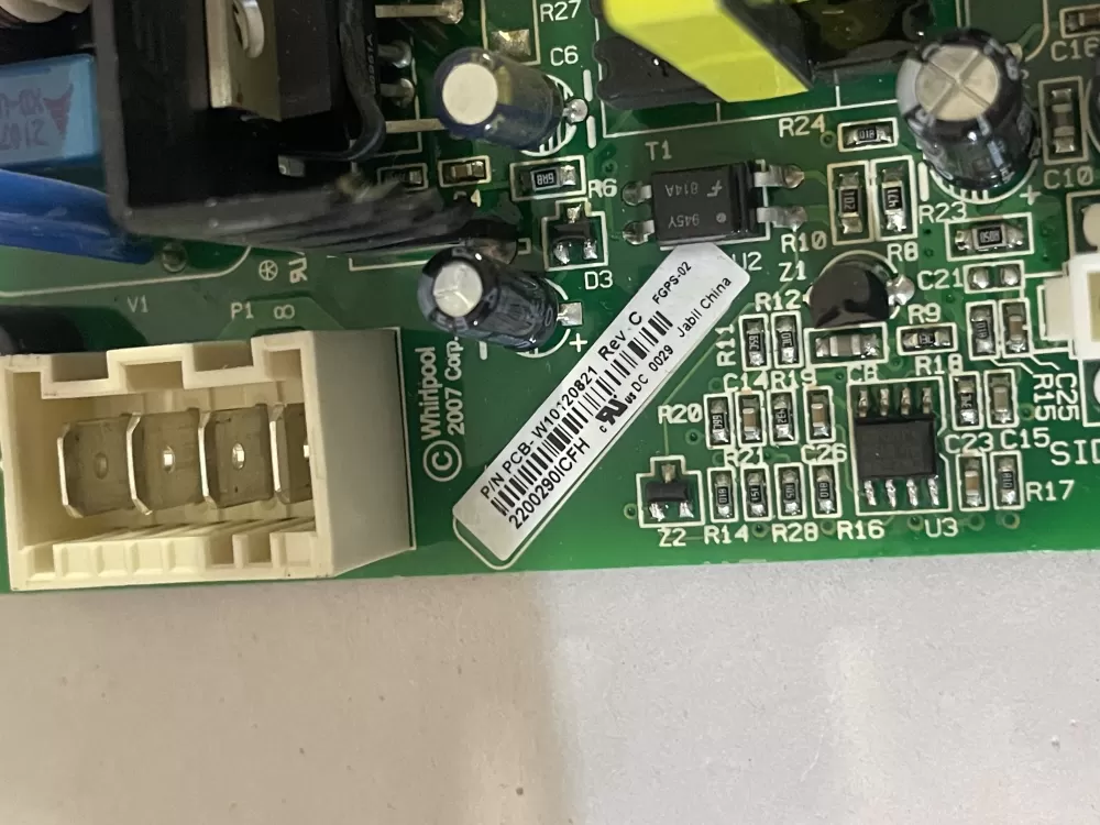 Whirlpool W10356039 W10118747 Refrigerator Control Board AZ122927 | KM219