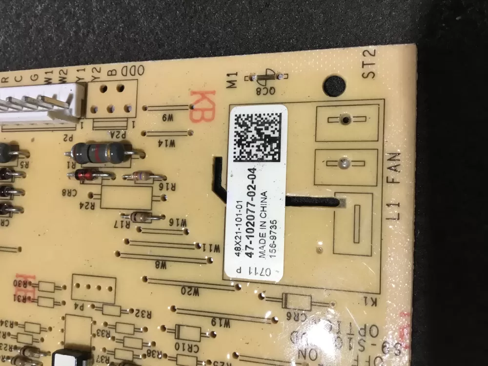 Rheem Air Handler Control Board 47-102077-02-04 156-9735 AZ109767 | NR491
