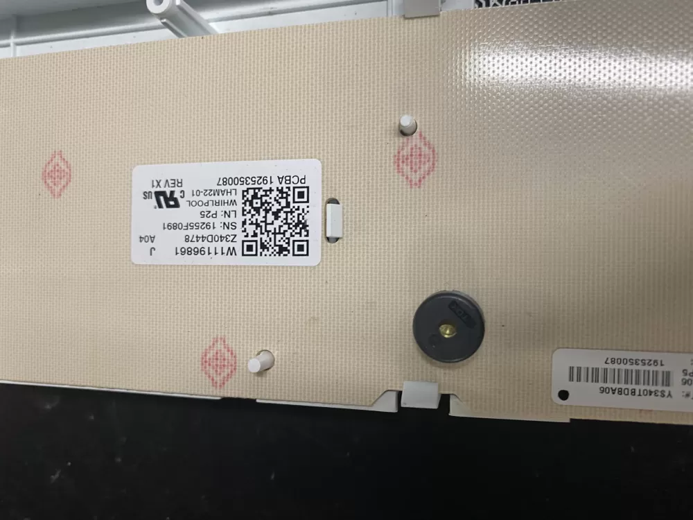 Whirlpool Maytag W11196861 Dryer Control Panel AZ24122 | BK763