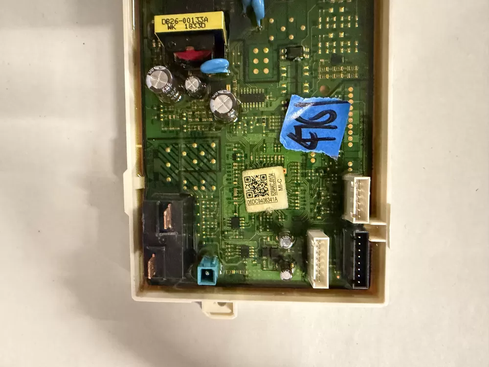 Samsung DC94-06341A Dryer Control Board AZ227648 | KM476
