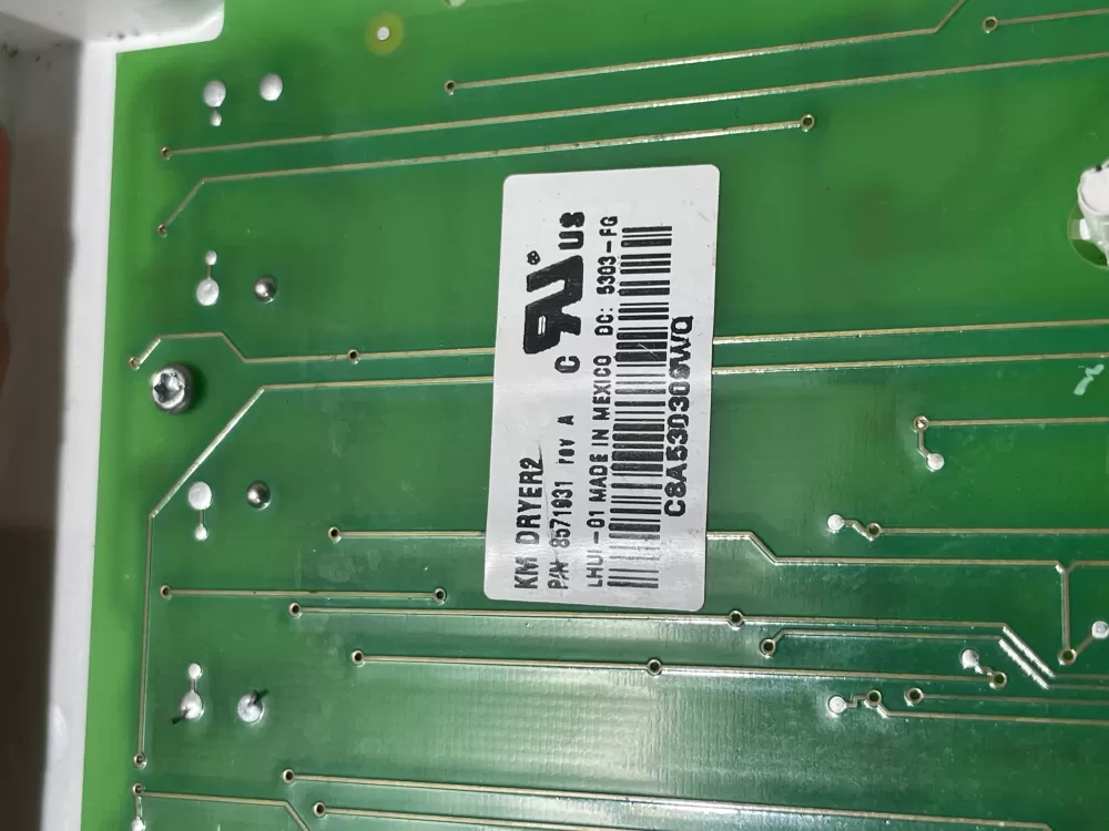 Whirlpool Kenmore 8571931 Dryer Control Board Rev AZ192913 | Wmv880