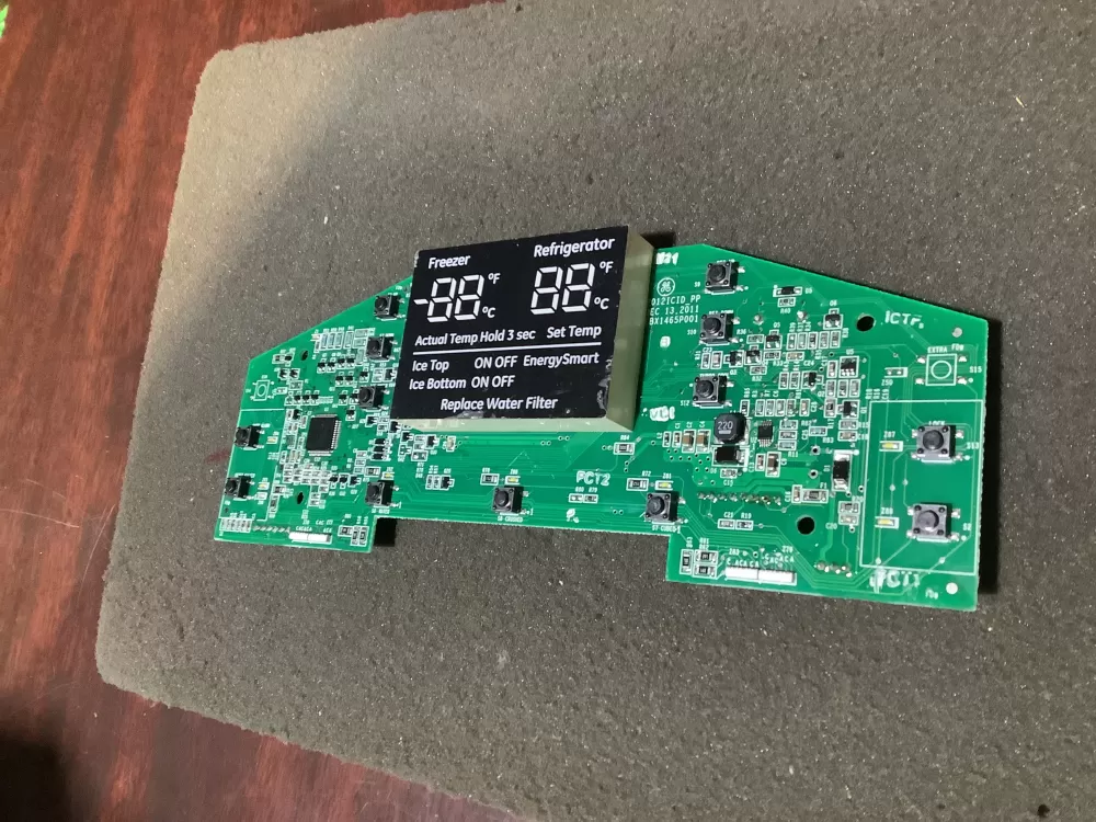 GE WR55X11144 Refrigerator Display and Temp Control Board AZ126459 | NR2286