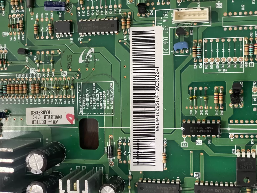 Samsung DA41 00651J Refrigerator Control Board AZ42020 | KM1734