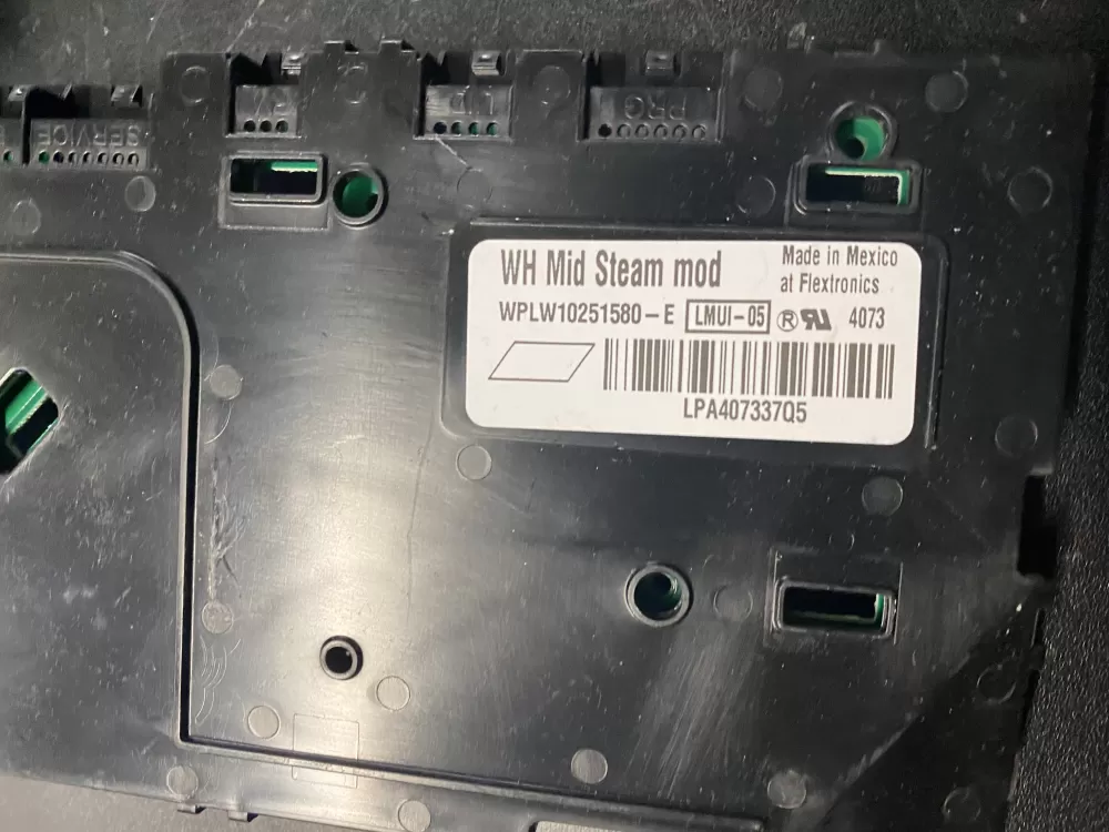 Whirlpool W10251580 Dryer Control Board Assembly AZ5398 | BK1599