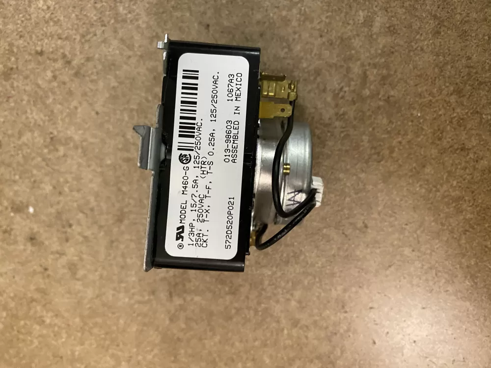 GE 572D520P021 WE4M271 Dryer Timer