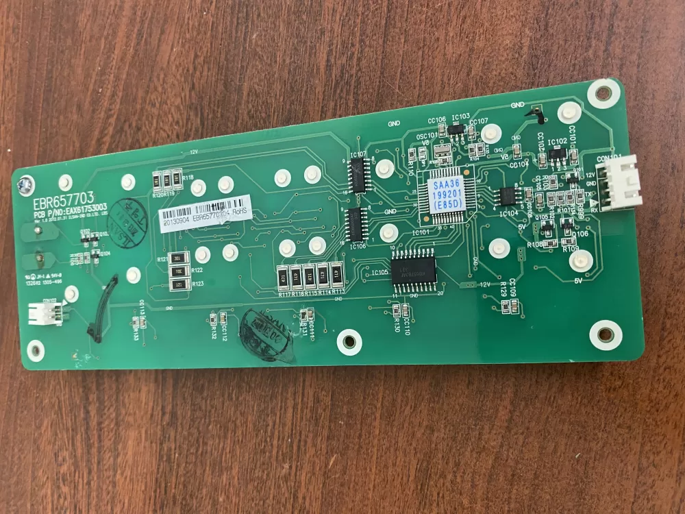 Kenmore EBR65770304 Refrigerator Dispenser UI Control Board AZ33367 | BK1684