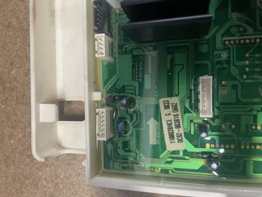Samsung DC92 00381K Washer Control Board AZ20912 | KMV260