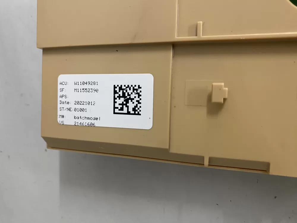 Whirlpool W11049281 Dishwasher Control Board AZ204639 | BK2142