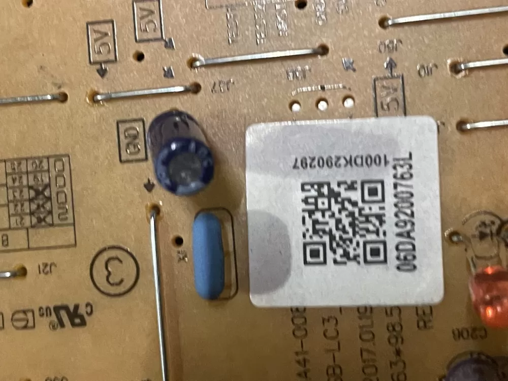 Samsung DA92 00763L Refrigerator Control Board AZ25737 | WM739