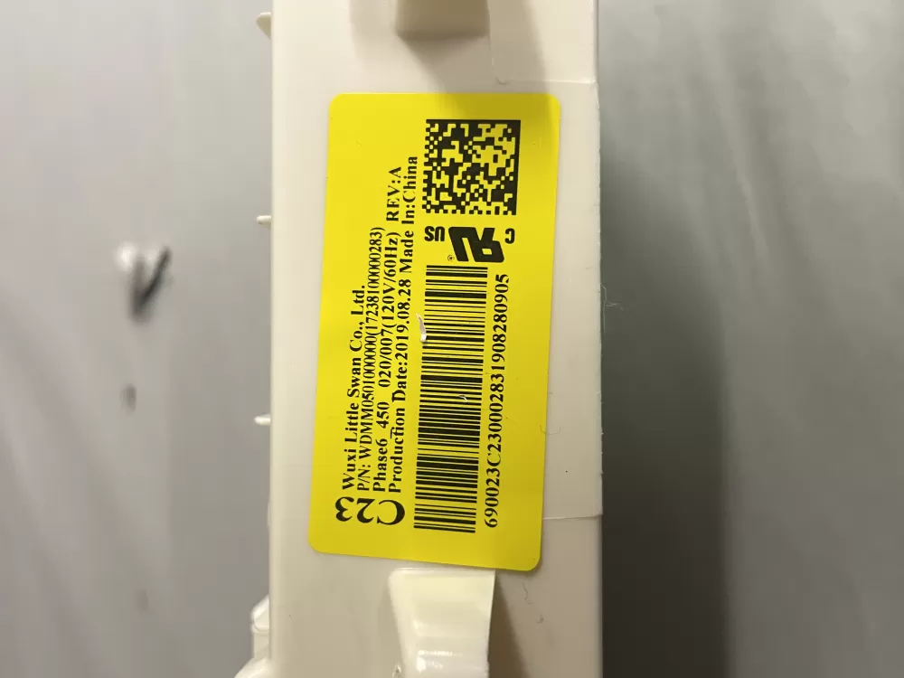 GE WH12X27293 17238100000283 Washer Control Board AZ210852 | Wmv932