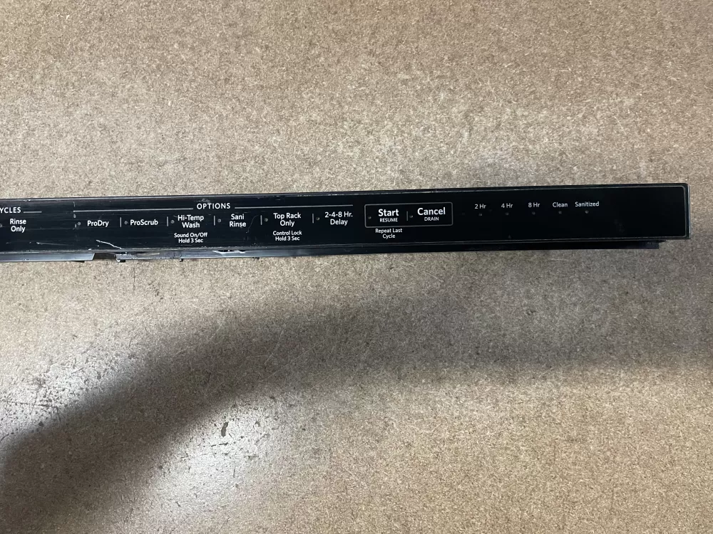 KitchenAid W10538029 Dishwasher Control Board Interface AZ21067 | KMV11