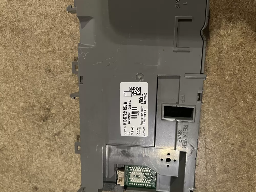 KitchenAid W10877721 W10909702 Dishwasher Control Board AZ24884 | KM352
