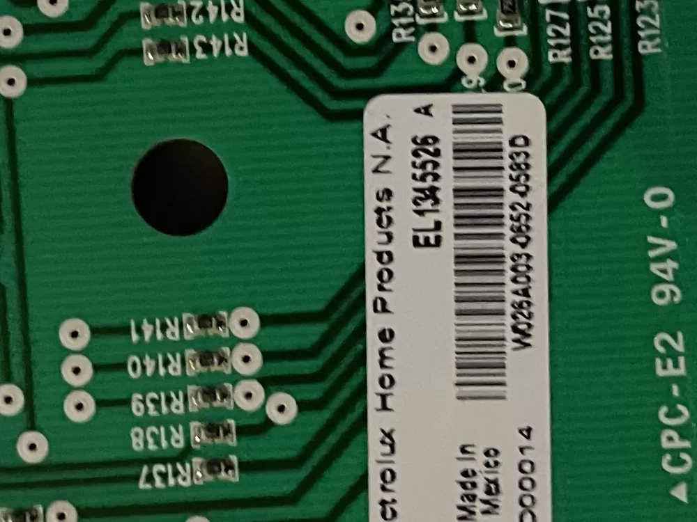 Electrolux EL1345526 134556300 Washer Control Board AZ34552 | Wm69
