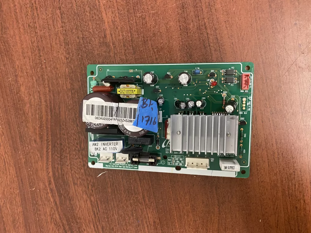 Samsung DA41-00614F DA92-00047A Refrigerator Control Board AZ41013 | BK1716