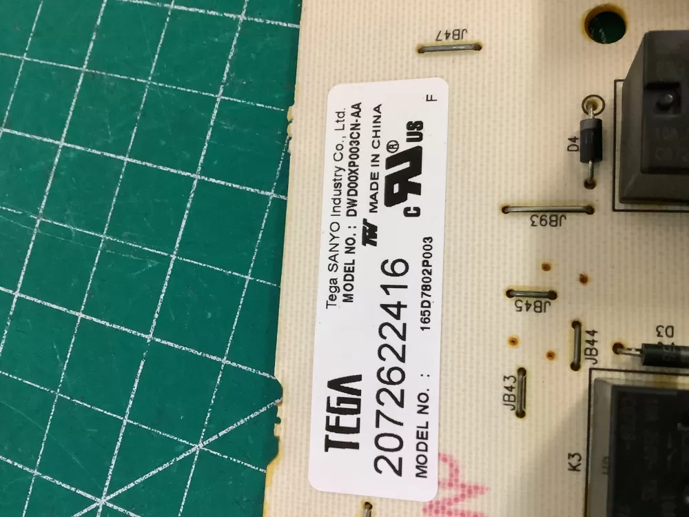 GE Power Dishwasher Control Board 165D7802P003 WD21X10247 AZ206634 | NR1115