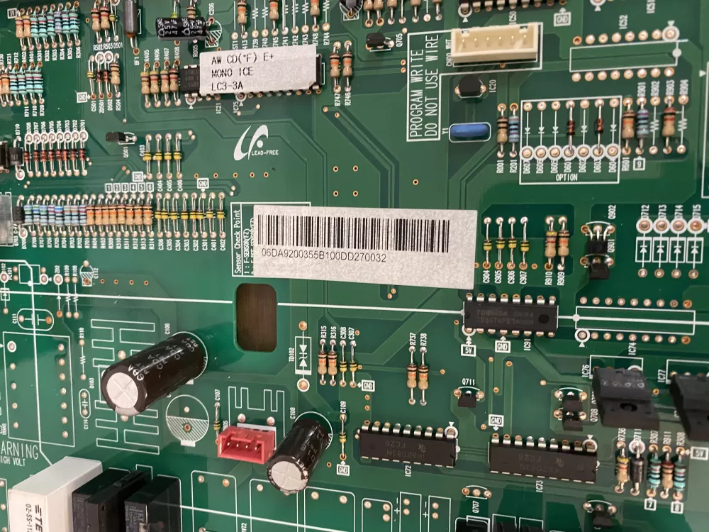 Samsung DA92 00355B Refrigerator Control Board AZ31190 | BK213