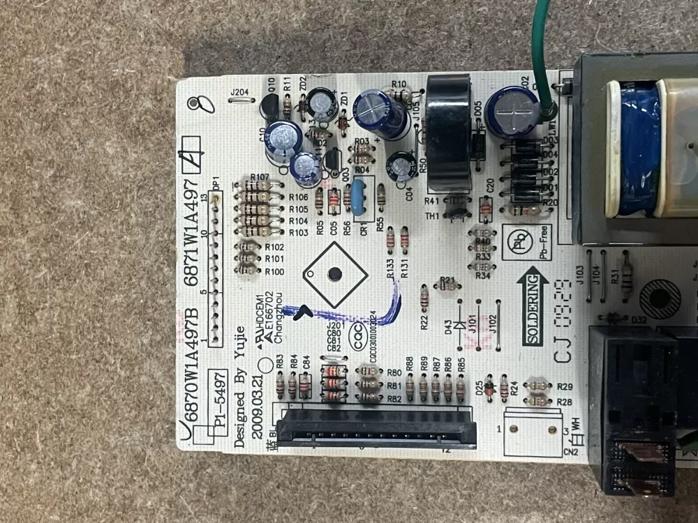 LG 6871W1A497A 6870w1a497b Microwave Control Board Panel AZ21758 | KM1215