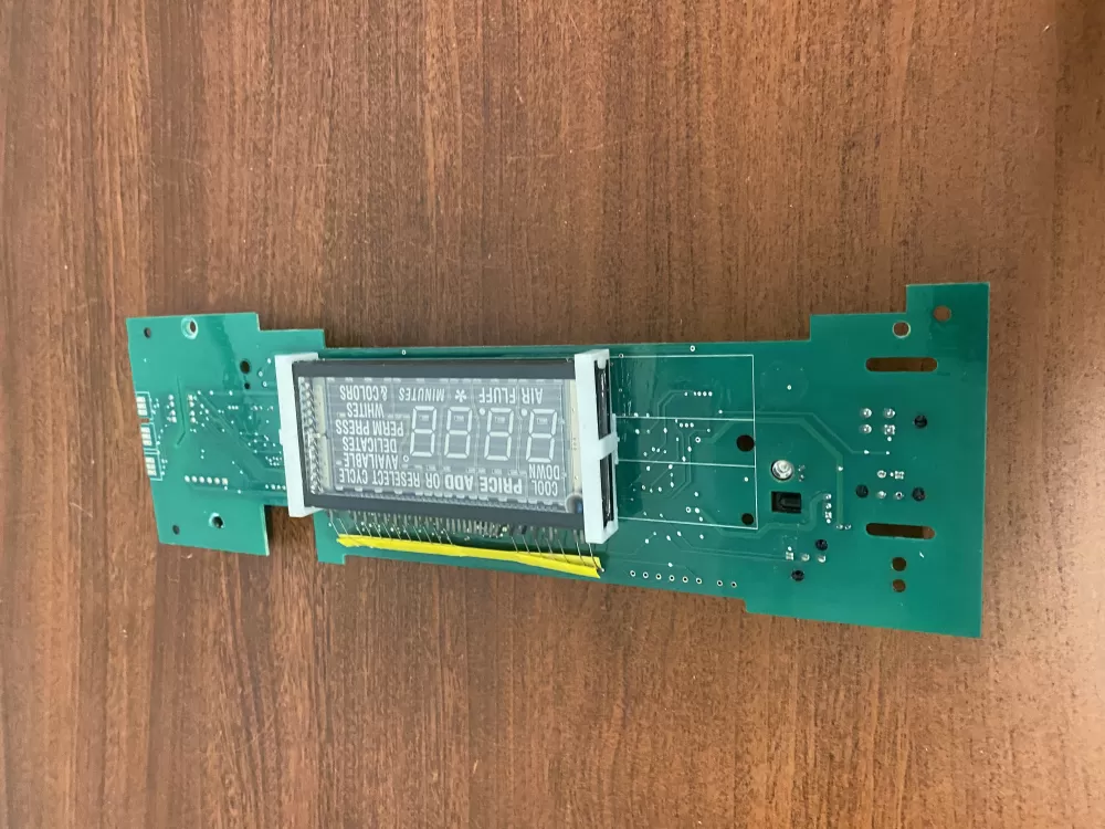 Whirlpool  Maytag W10166387 Dryer Control Board Display Used