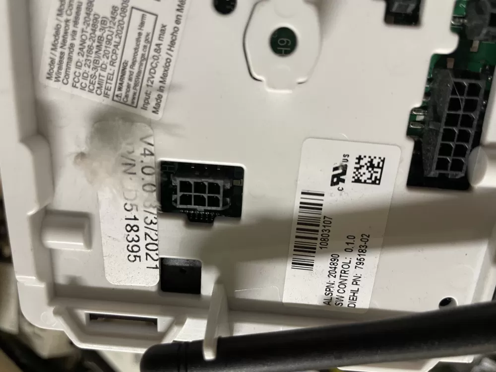 Alliance 205220 204890 Wireless Network Control AZ46090 | Wm664