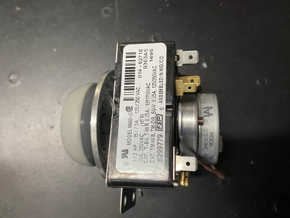 Whirlpool  Maytag  Kenmore  Amana AP6012587 8299779 8299779R WP8299779 PS11745797 Dryer Timer