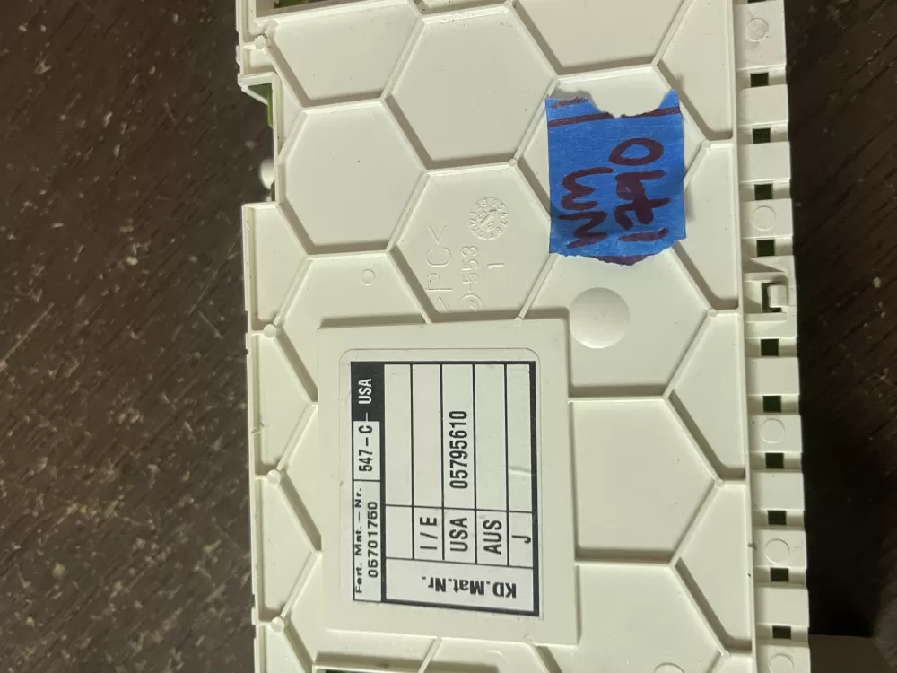 Miele 05701750  5795610  05795610 Dishwasher control board AZ48762 | Wm1790