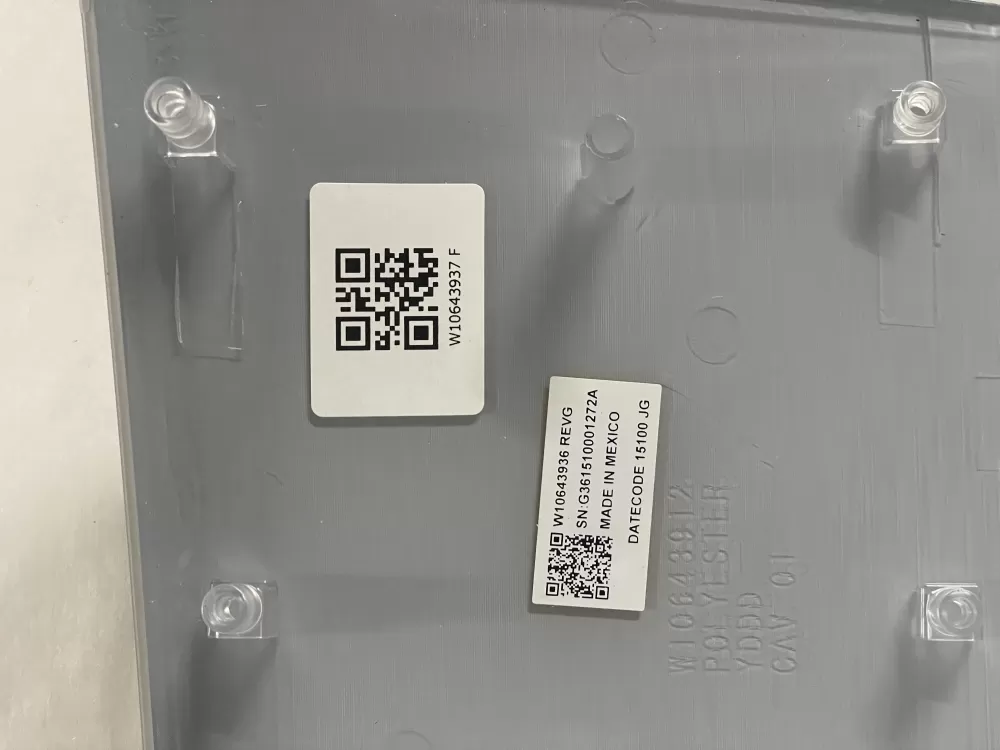 Kenmore Whirlpool W10643937 Washer Control Board Panel  AZ117158 | KMV681