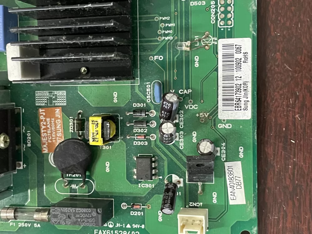 Kenmore LG EBR64173902 Refrigerator Control Board Electronic AZ39809 | KM510