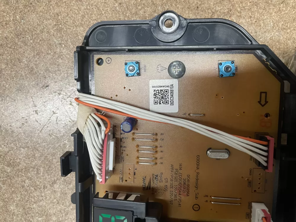 Samsung DC94 06610A Dc92 01802m Washer Control Board Panel AZ13106 | KMV124