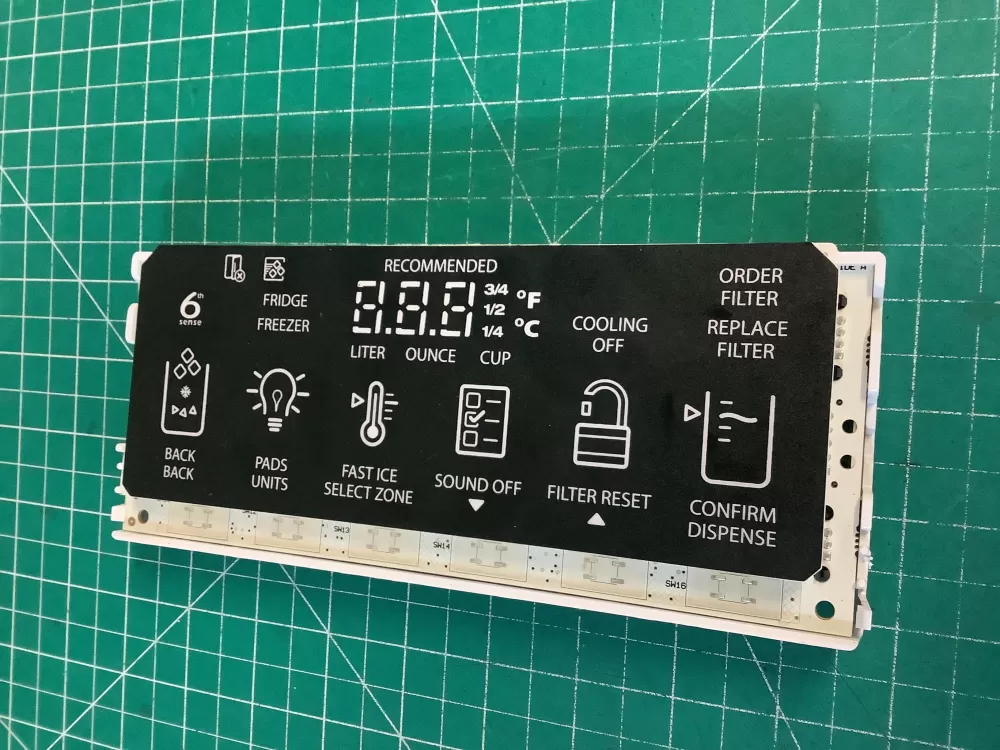 Whirlpool W10404394 WPW10404394 PS11754314 Refrigerator Control Board Ui Assembly