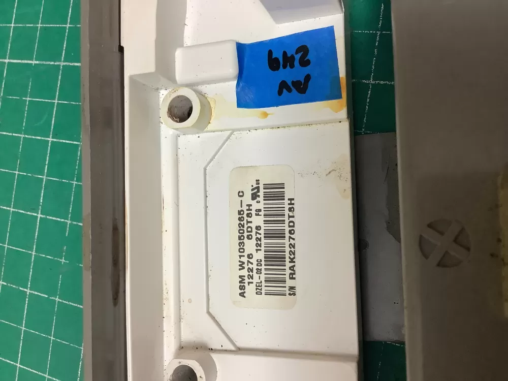 Whirlpool W10350265 Dishwasher Control Board Panel AZ226782 | ARV249