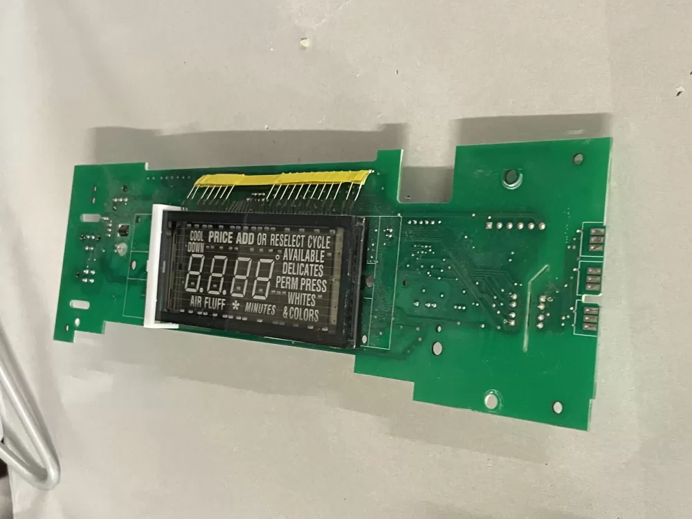 Maytag W10166387 W10166316 Dryer Control Board Display Used AZ216386 | Wm1869
