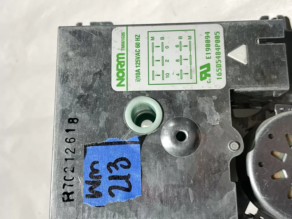 Hotpoint 165D5484P005 Dishwasher Timer AZ112453 | Wm213