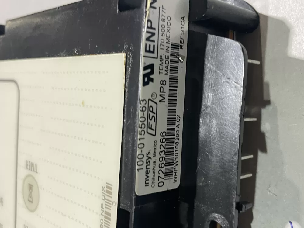 Whirlpool Range Control Board 100-01550-63 AZ179809 | Wm454