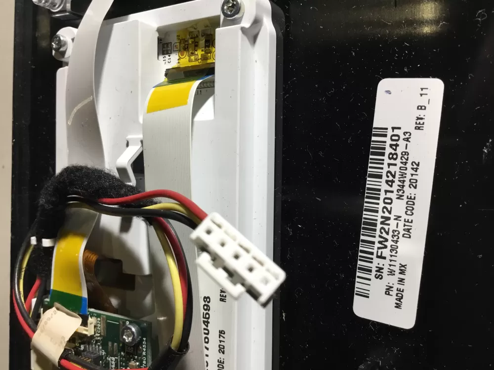 Washer Control Board Touchpad Panel User Interface W11130429 AZ43492 | NRV427