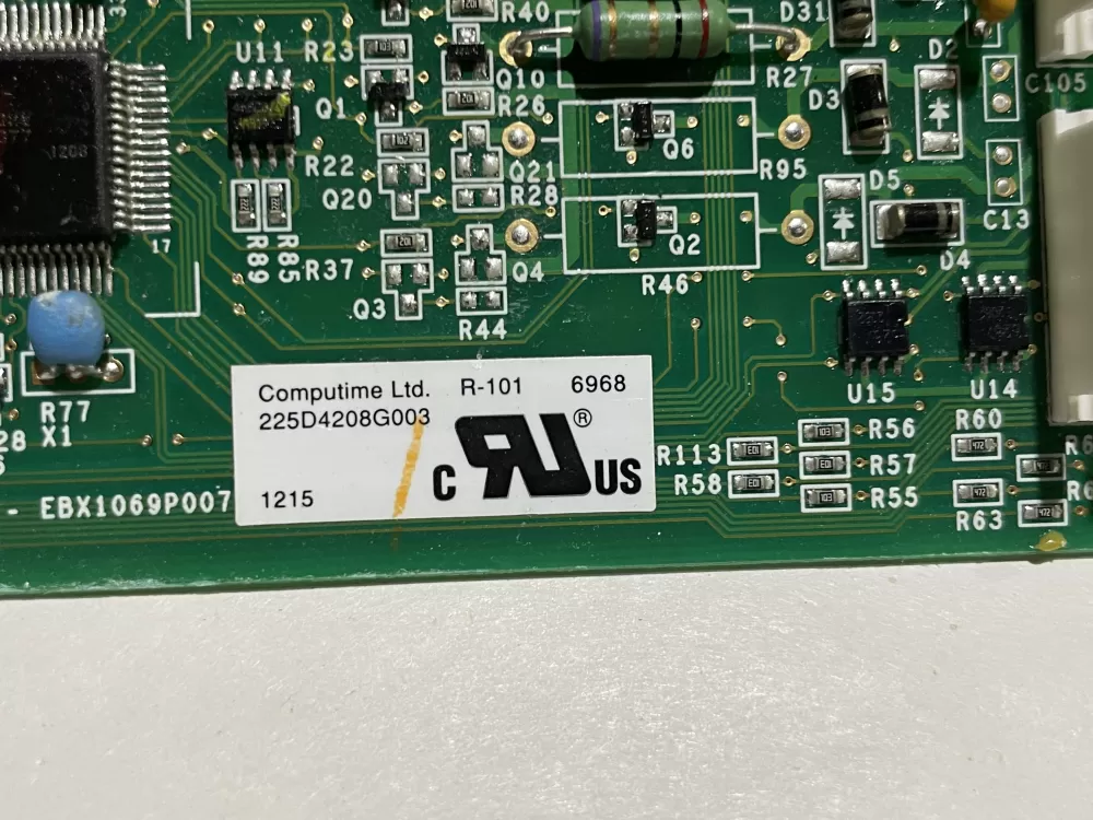 GE 225D4208G003 EBX1069P007 Refrigerator Control Board AZ141296 | Wm2323