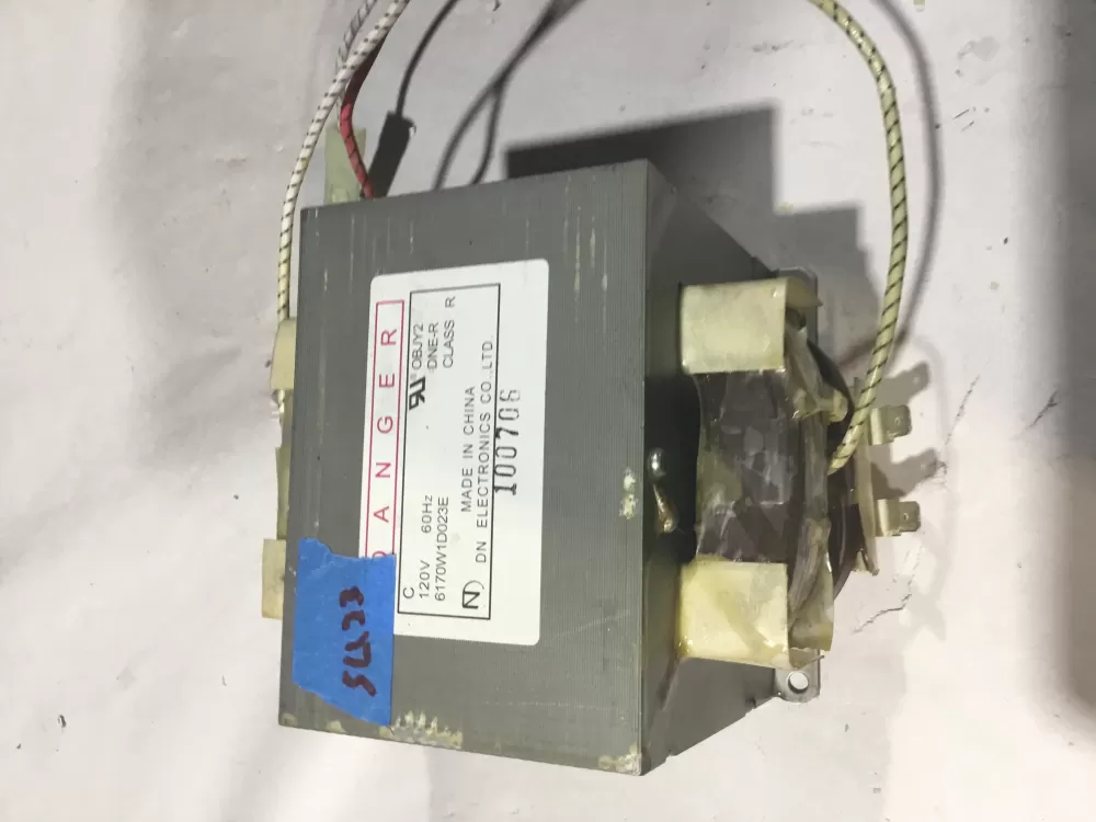 LG 6170W1D023E Microwave High Voltage Transformer AZ101697 | Sl133