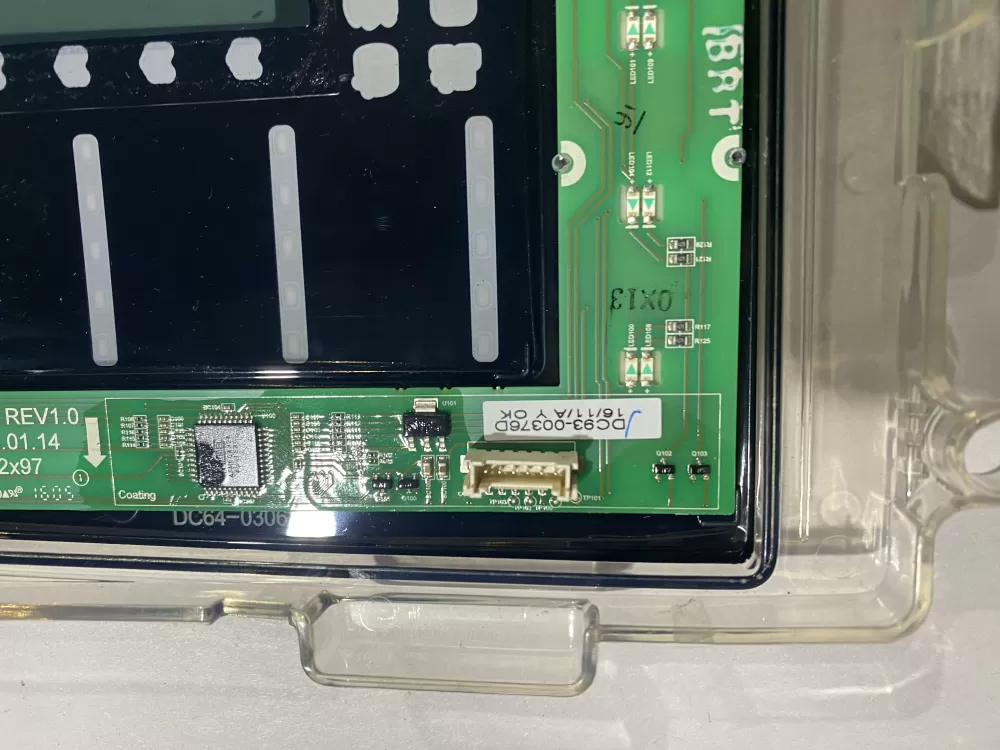 Samsung DC92-01607J DC94-06643A Dryer UI Control Board  AZ112523 | BK475