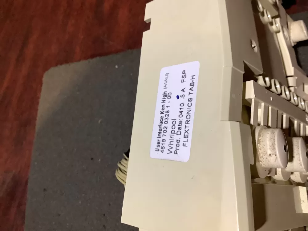 Whirlpool 46197020328 Washer Control UI Board AZ126605 | NRV719