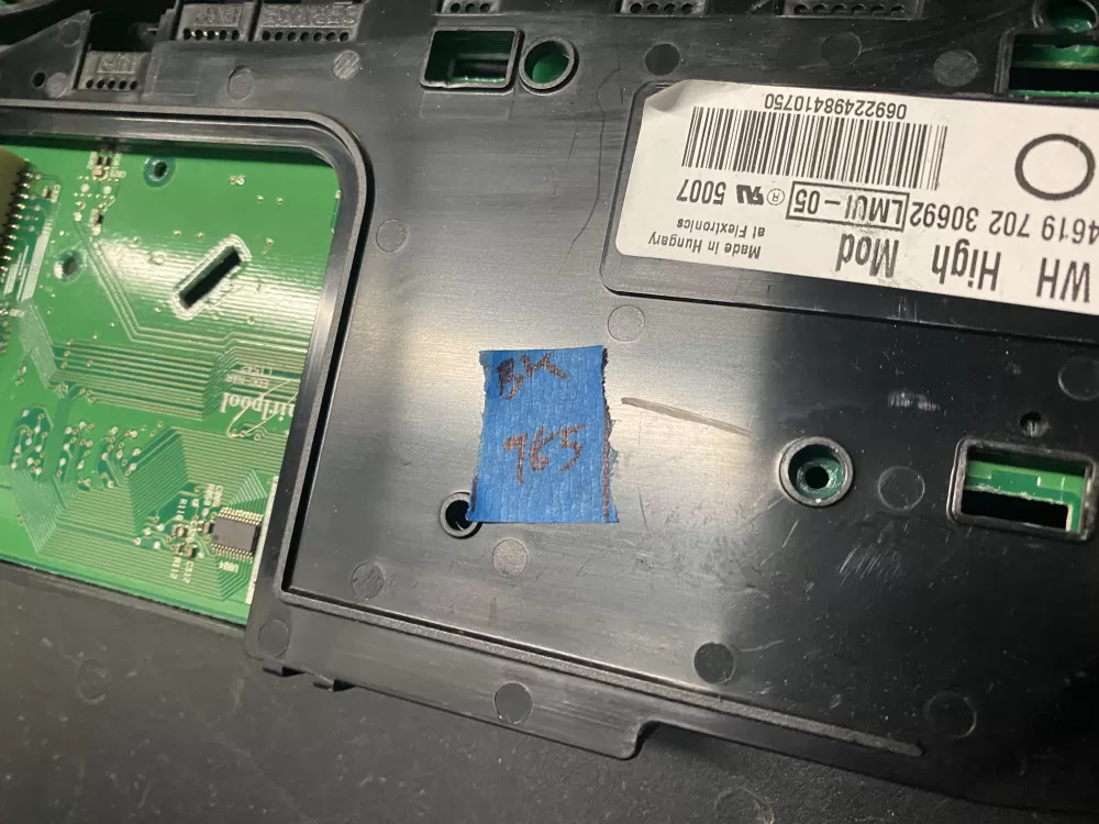 Whirlpool 4619 702 30692 461970230692 Washer Control Board UI AZ17265 | BK985