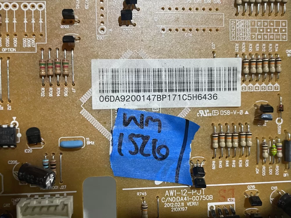 Samsung DA92 00147B DA41 00750A Refrigerator Control Board AZ188781 | Wm1526