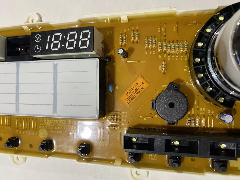 LG EBR62267101 EBR62267104 PS3645416 Washer Control Board AZ150010 | BKV771