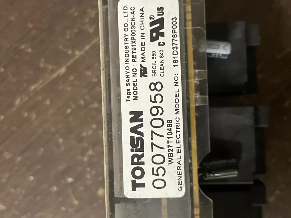 Kenmore Hotpoint GE WB27K10214 Range Control Board AZ39081 | Wm476