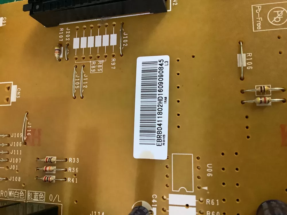 LG Kenmore EBR80411804 AP7223334 Microwave Control Board Panel AZ189443 | NR2527