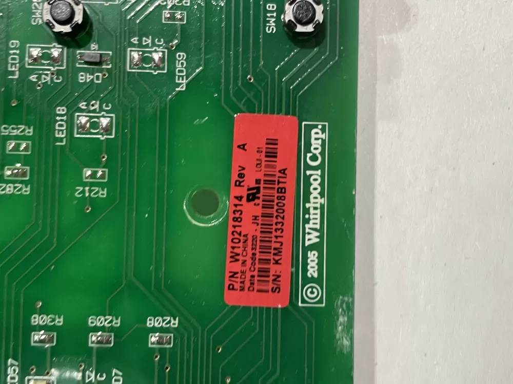 Whirlpool Kenmore W10218314 Dryer Control Board AZ167394 | Wmv372