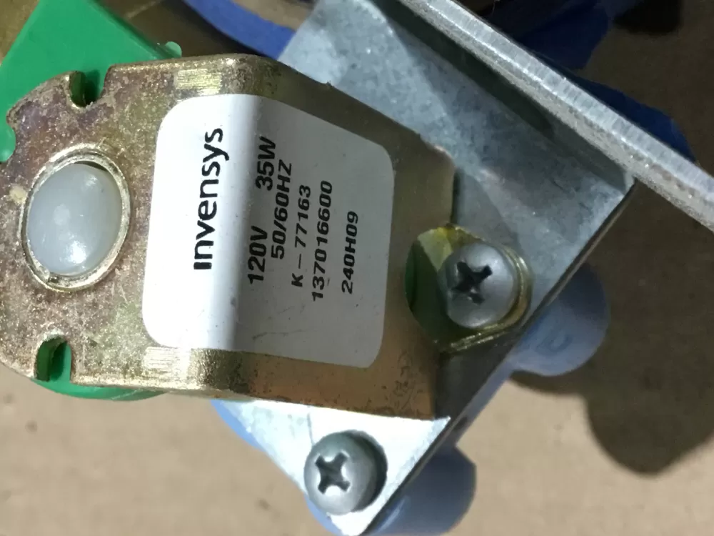 Frigidaire Electrolux 137016600 Dryer Water Valve AZ90270 | Sl33
