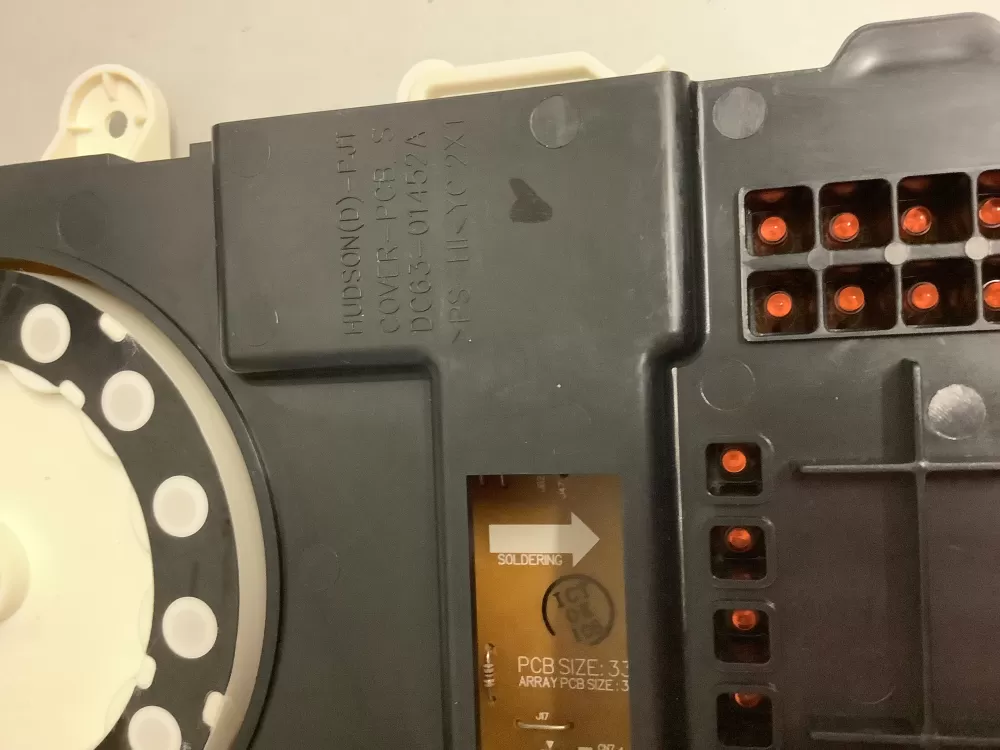 Samsung DC63 01452A Dryer Control Board AZ212601 | ZCV946