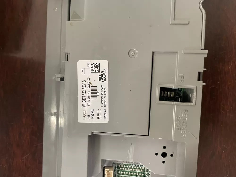 KitchenAid W10877722 W10909703 Dishwasher Control Board AZ57386 | KM2053