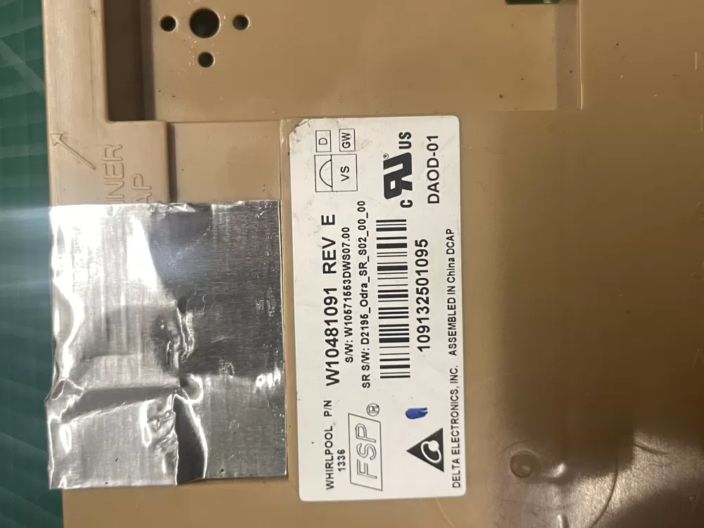 Kenmore W10481091 W10866118 AP6027291 Dishwasher Control Board AZ204002 | Wm2190