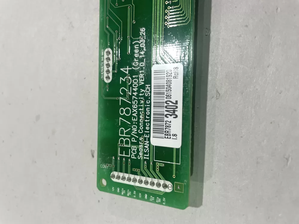 LG EBR78723402 Refrigerator User Interface Control Board AZ179769 | Wm66